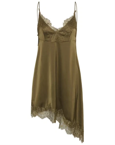Gestuz - GZLalou Kjole - Military Olive